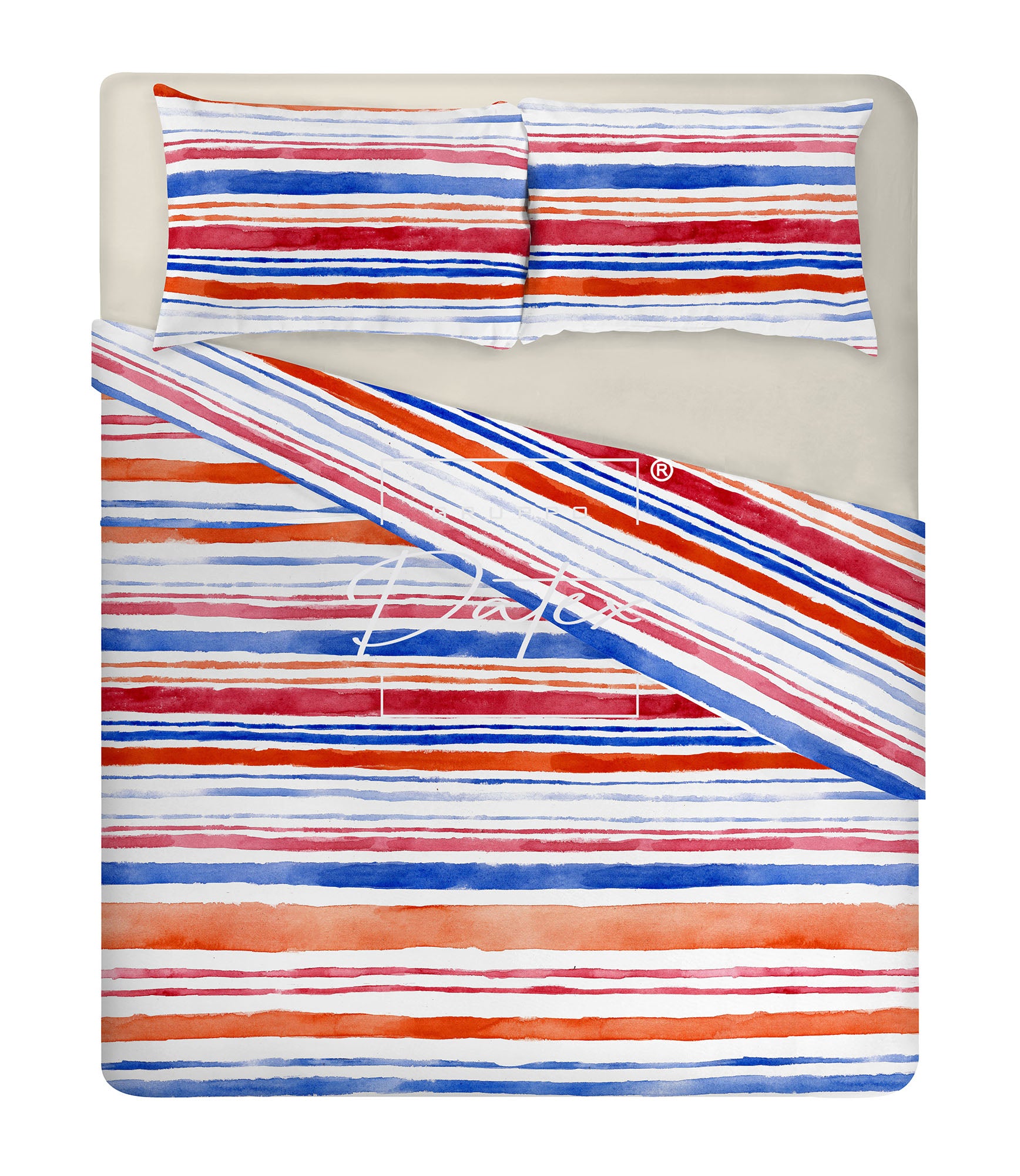 Stripe bed set