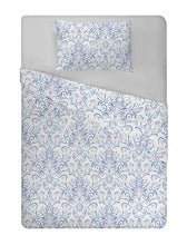 Load image into Gallery viewer, Ornato Blue bed set
