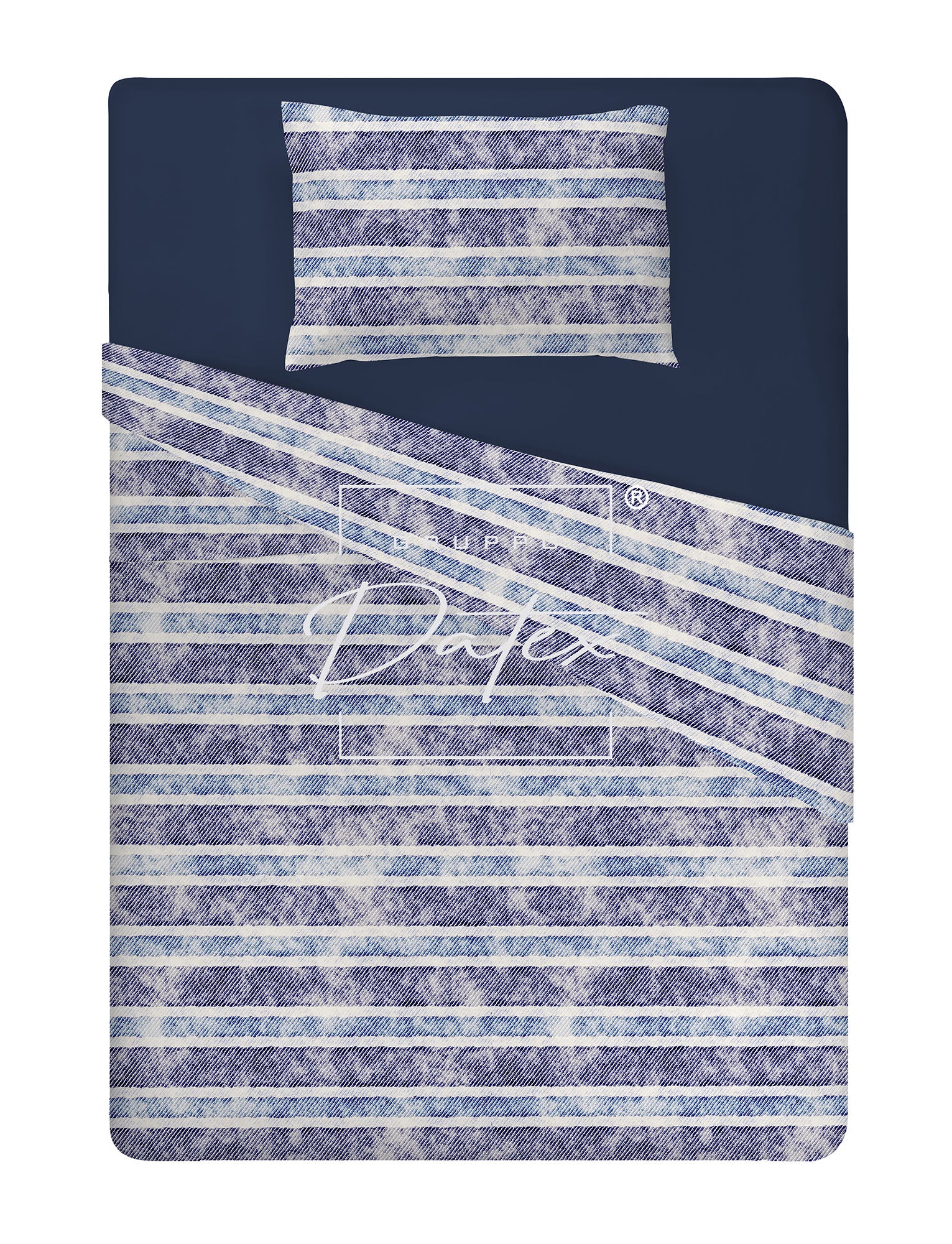 Jeans Stripes bed set